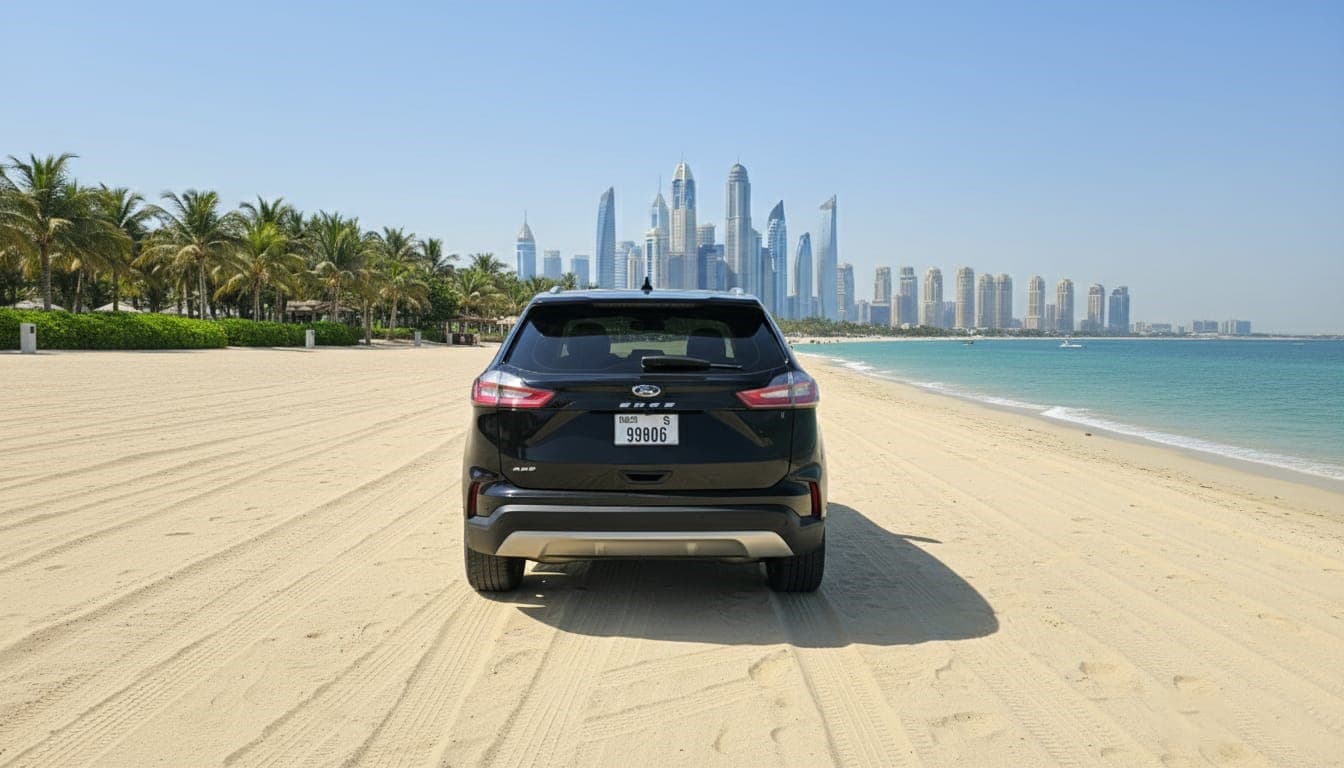 2023 Ford EDGE  — Crossover available for rent in Dubai - View 2