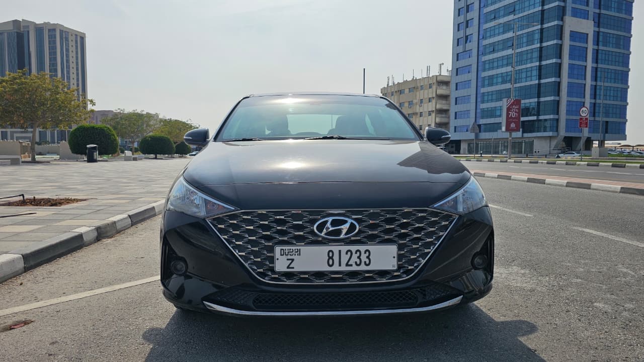 2022 Hyundai Accent — Sedan available for rent in Dubai