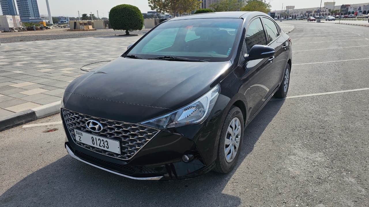2022 Hyundai Accent — Sedan available for rent in Dubai - View 2