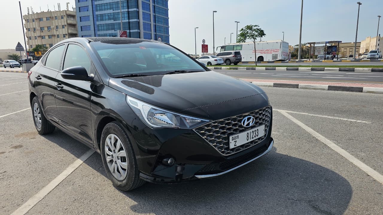 2022 Hyundai Accent — Sedan available for rent in Dubai - View 3