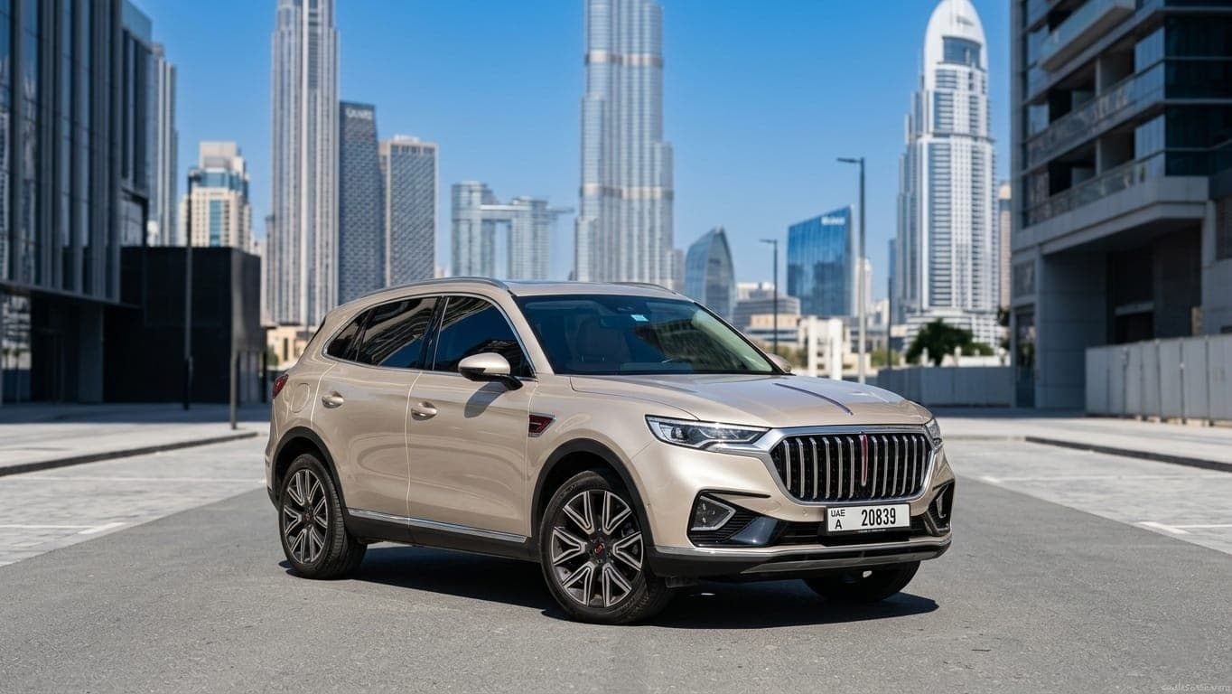 2023 Hongqi HS 5 — SUV available for rent in Dubai - View 2