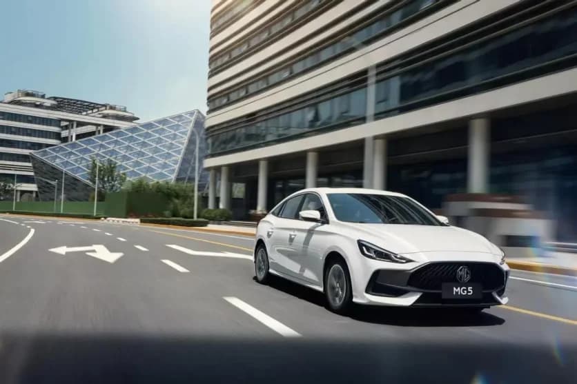 2023 MG MG 5  — Sedan available for rent in Dubai