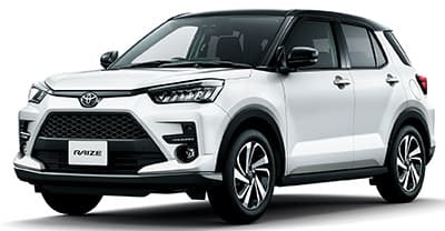 2023 Toyota Raize — Crossover available for rent in Dubai - View 3