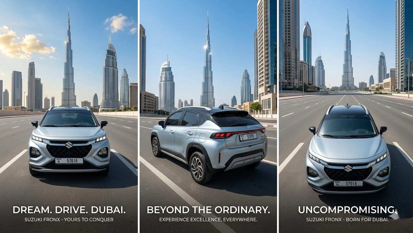 2024 Suzuki FRONX  — Crossover available for rent in Dubai - View 4