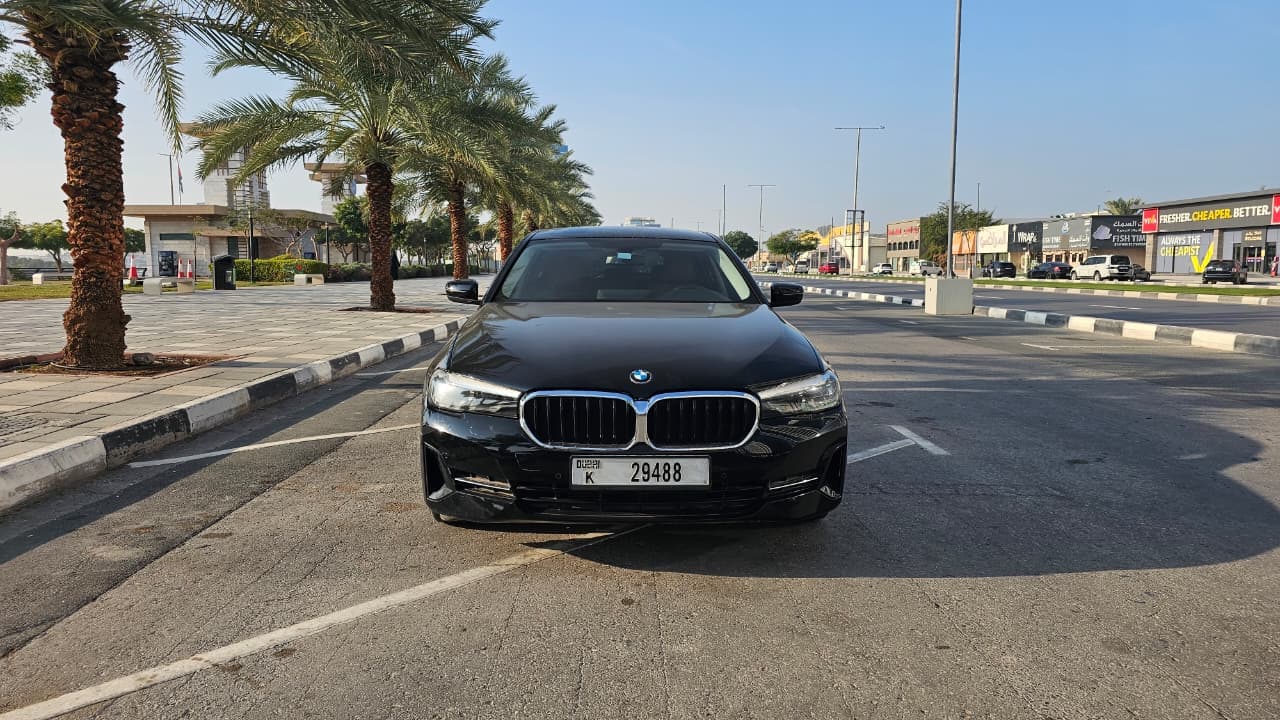 2022 BMW 520I 2.0 L — Sedan available for rent in Dubai