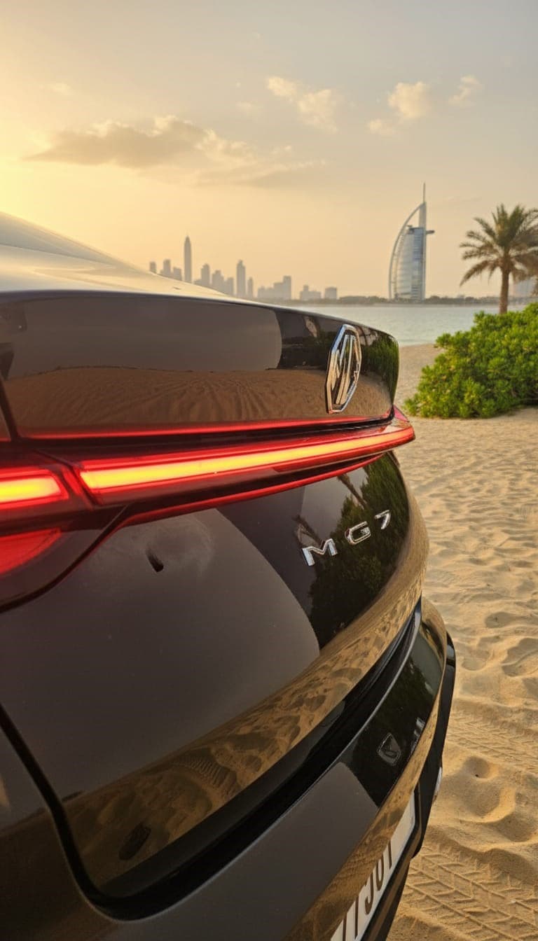 2025 MG MG 7 — Sedan available for rent in Dubai - View 3