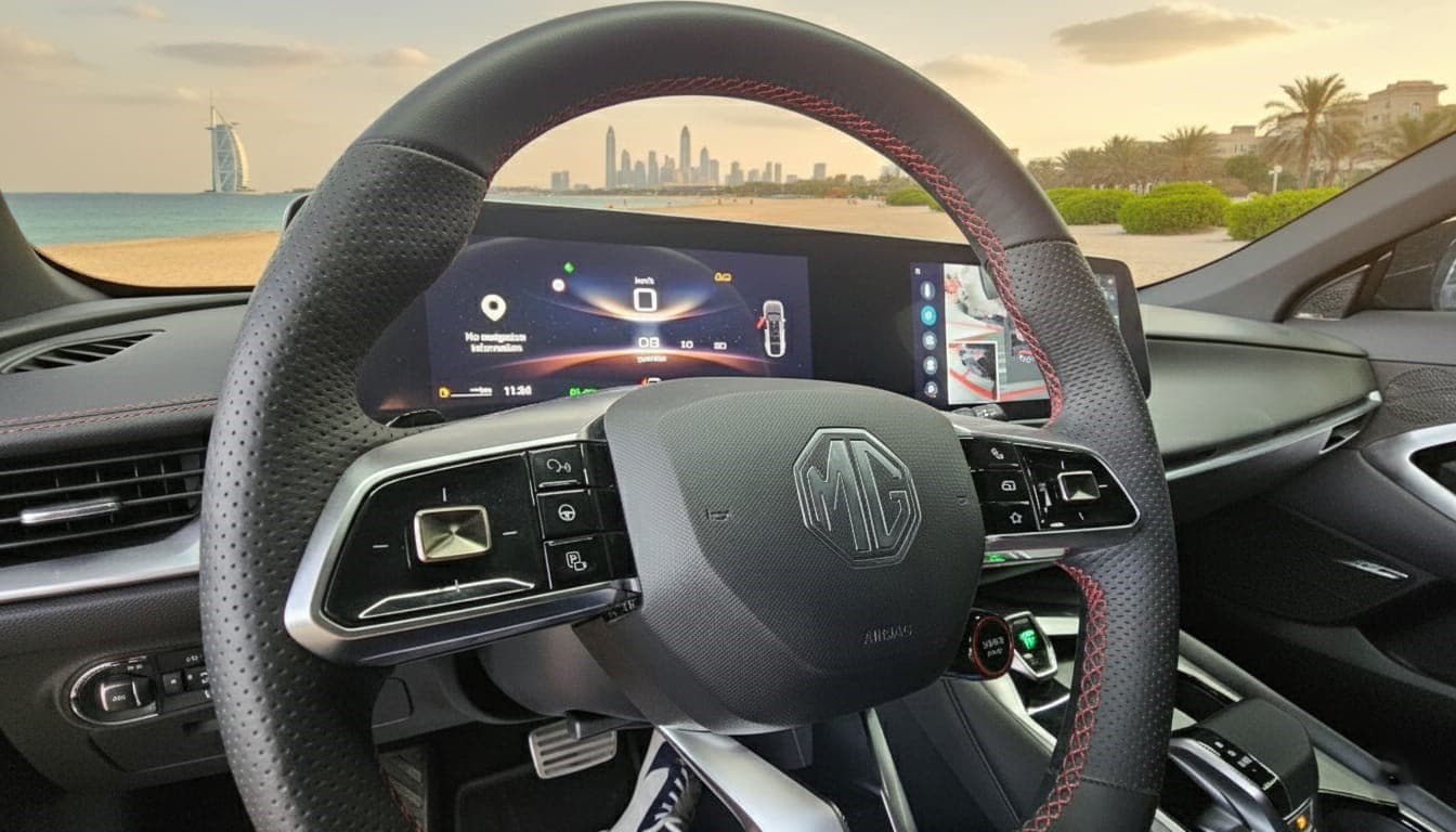 2025 MG MG 7 — Sedan available for rent in Dubai - View 4