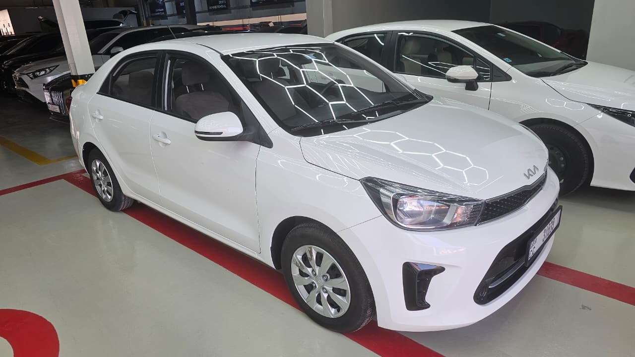 2023 Kia PEGAS — Sedan available for rent in Dubai - View 2