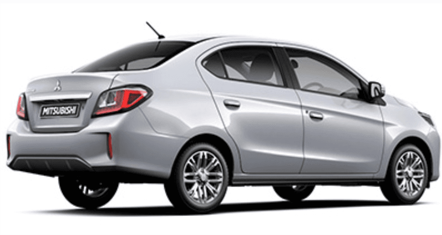 2023 Mitsubishi Attrage — Sedan available for rent in Dubai - View 2