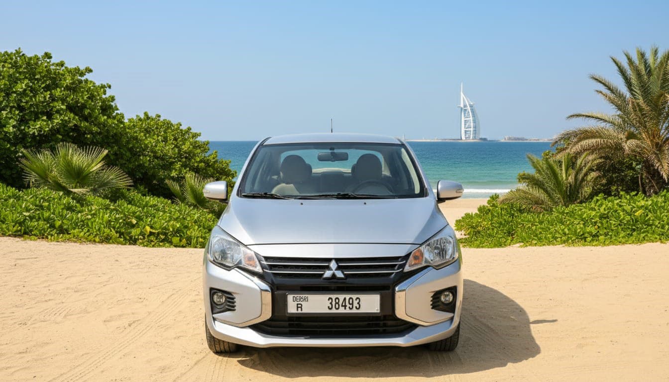 2024 Mitsubishi ATTRAGE — Sedan available for rent in Dubai