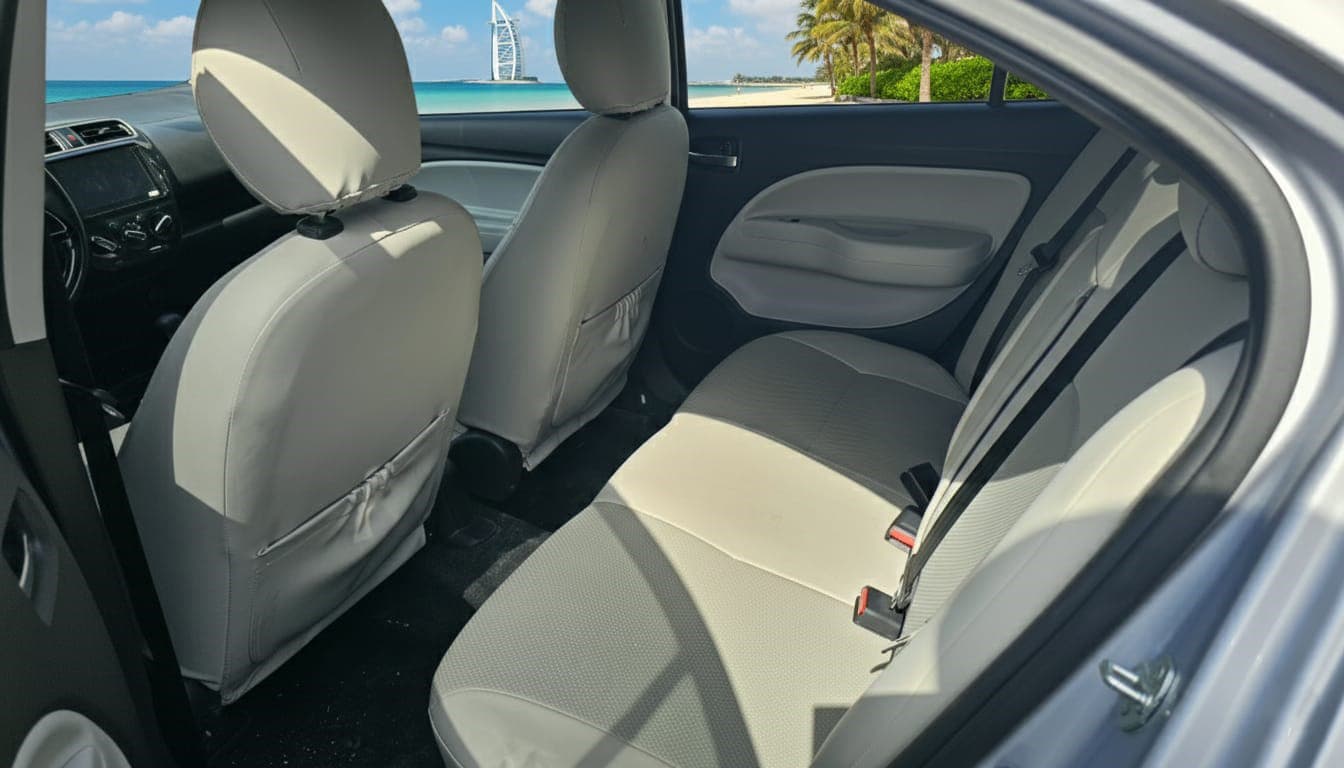 2024 Mitsubishi ATTRAGE — Sedan available for rent in Dubai - View 2